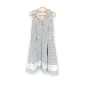 ELIZA J | Preppy Striped Midi Dress (14)